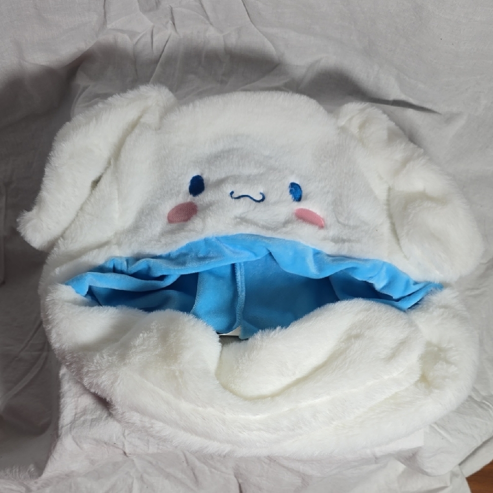 Cinnamoroll Sanrio Plush Hat with Moveable Ears
